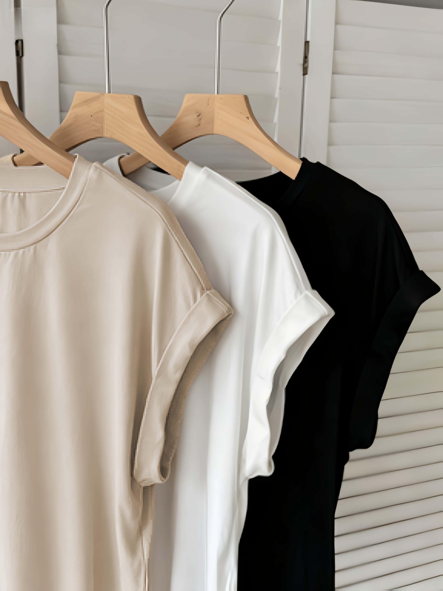 T-shirt basique manches courtes femme style décontracté chic