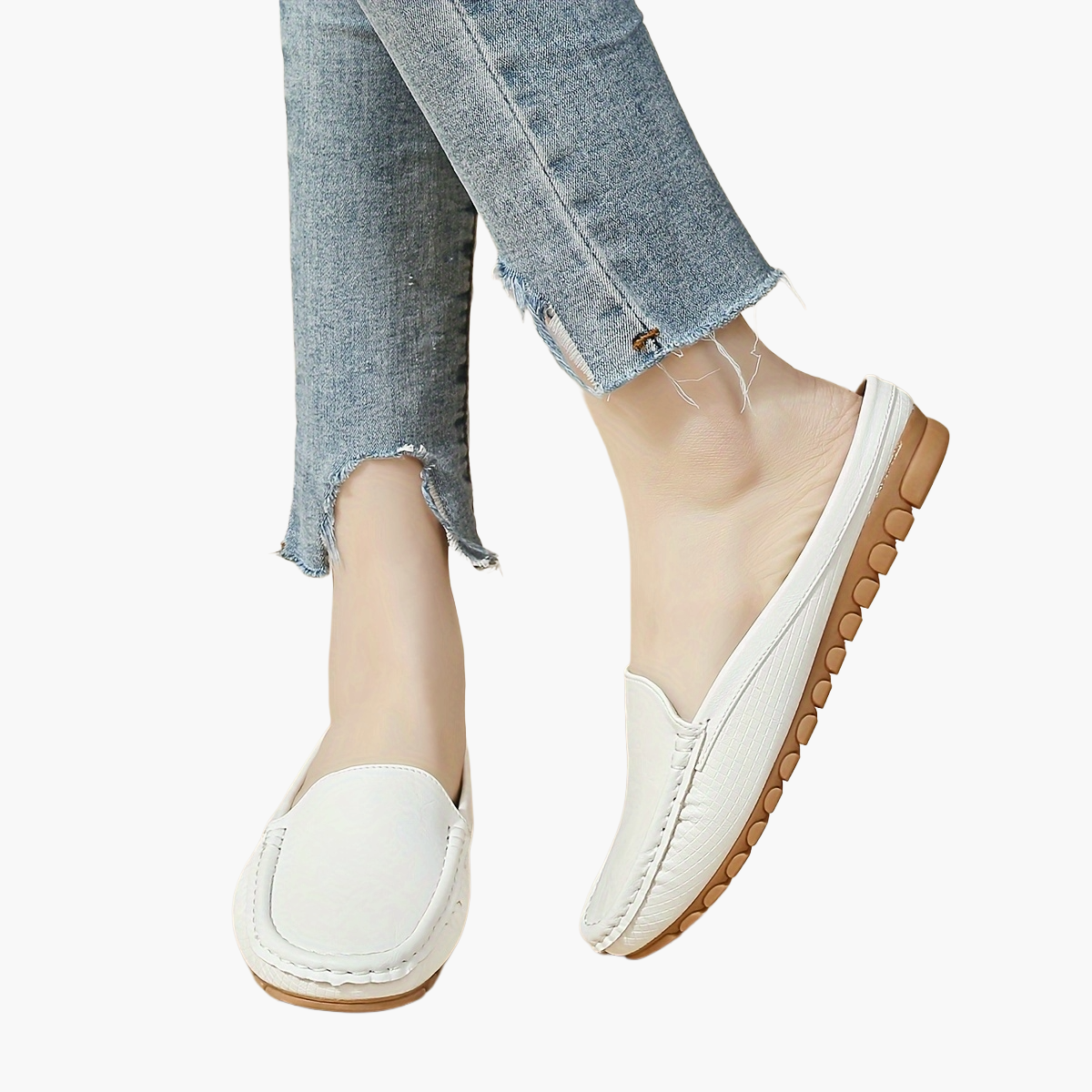 Casual mocassins dames preppy stijl voor dagelijks gebruik