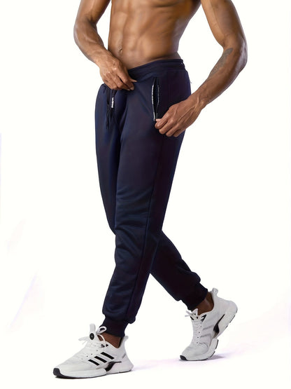 Lot de 3 Pantalons de Survêtement Polaire Homme, Élastique, Doublure Chaude, Poches Zippées, Bleu Marine, Noir et Gris Clair
