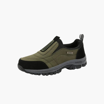 Slip-on herregangsko i outdoor-stil til vandring og fritid