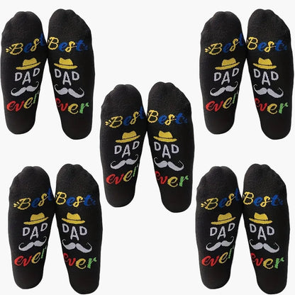 Calze fantasia uomo « Best Dad Ever » regalo originale festa del papà