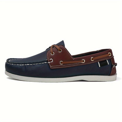Mocassins bateau homme style décontracté urbain pour loisirs et sorties