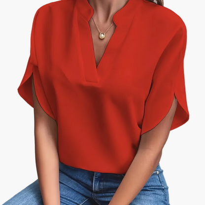 Blusa para mujer elegante y casual de manga corta para el verano