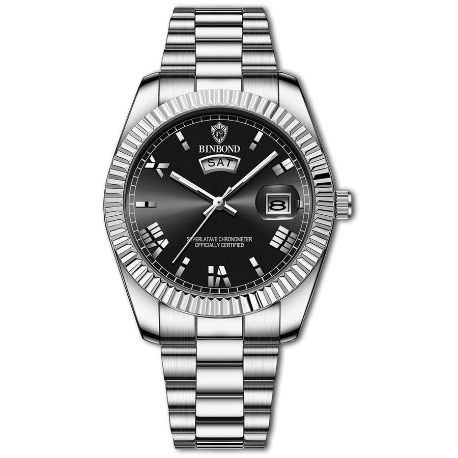Montre Business Chronomètre Homme Style Classique Quartz