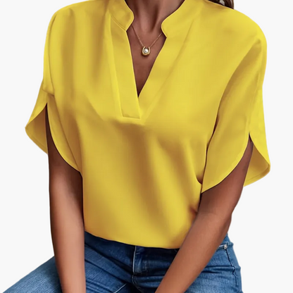 Blusa para mujer elegante y casual de manga corta para el verano