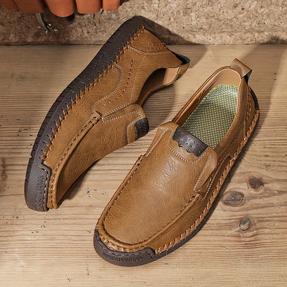 Legere Herren-Mokassins im englischen Stil – bequeme Slipper für die Stadt