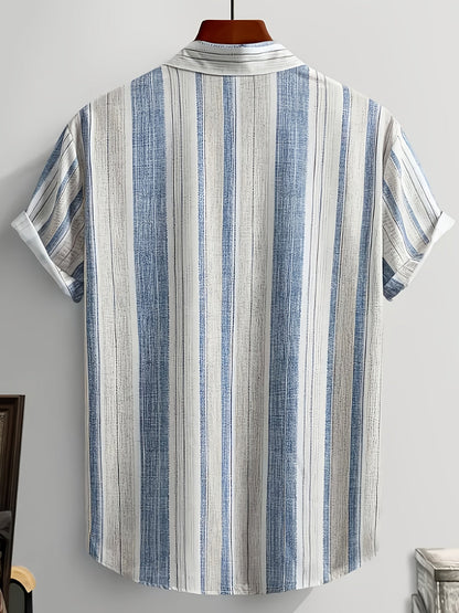 Lässiges kurzärmeliges Herrenhemd – eleganter Sommerstil