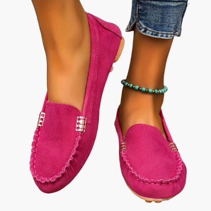 Mocassins Décontractés Femme Style Loafer Chic Quotidien