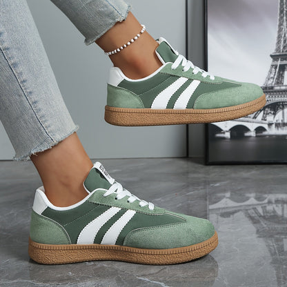 Baskets décontractées pour femme style rétro – Sneakers urbaines tendance