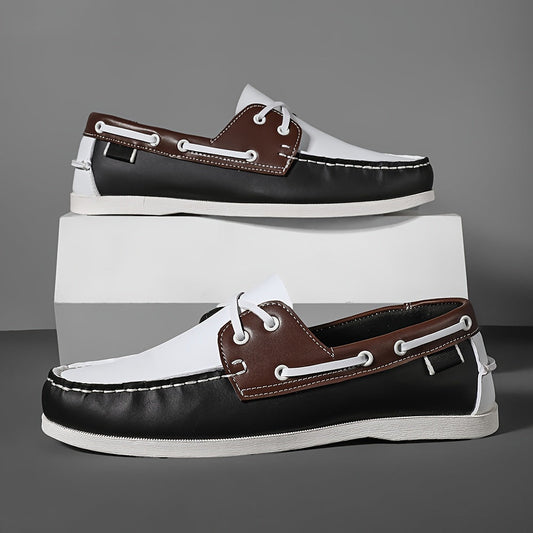 Mocassins bateau homme style décontracté urbain pour loisirs et sorties