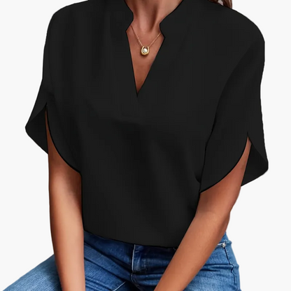 Blusa para mujer elegante y casual de manga corta para el verano