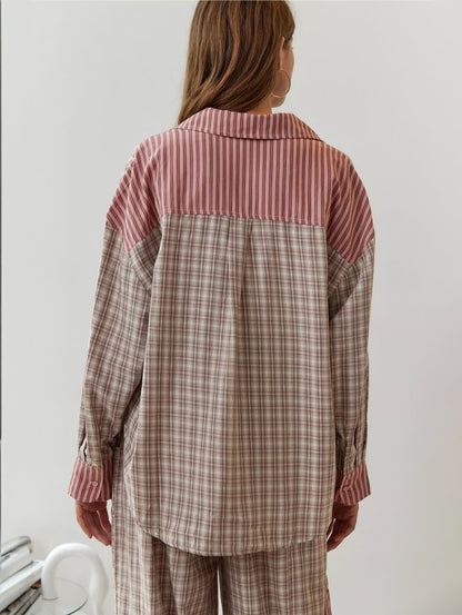 Pyjama-Set élégant pour femme, style décontracté, idéal pour des nuits relaxantes
