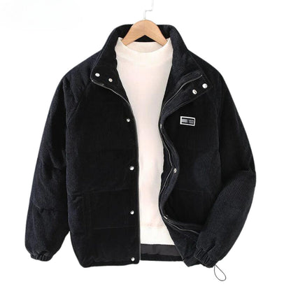 Chaqueta acolchada para hombre estilo urbano invierno – Abrigo acolchado cálido y ligero para ciudad y senderismo