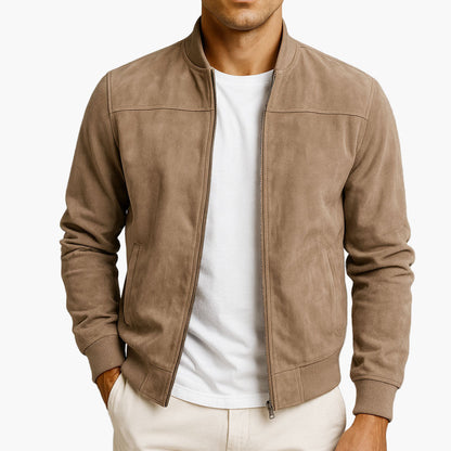 Chaqueta Bomber Hombre Estilo Moderno Elegante – Ideal para Atuendos Informales o Formales