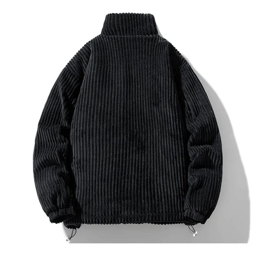 Cordjakke urban stil for menn, ideell for høst og vinter