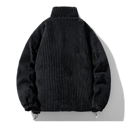 Cordjakke urban stil for menn, ideell for høst og vinter