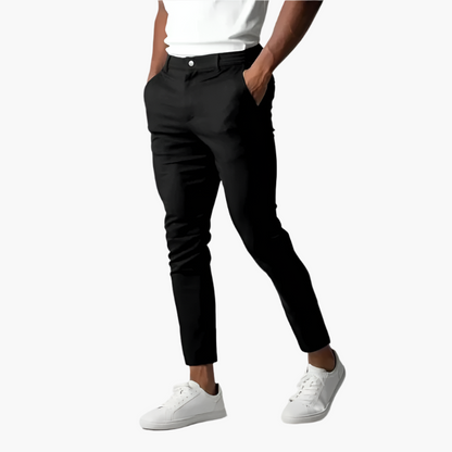 Elegante en veelzijdige herenchino met moderne pasvorm – stedelijke stijl en dagelijks comfort