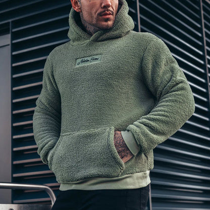 Męska bluza z kapturem w stylu streetwear – ultra wygodna na rekreację i relaks