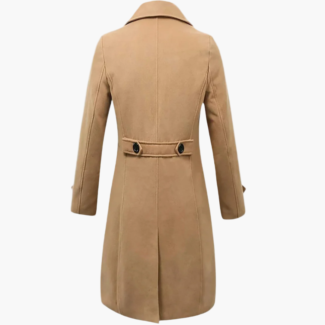 Manteau long élégant pour homme style italien – Vêtement habillé et urbain
