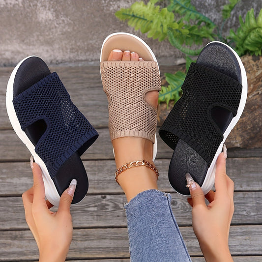 Sandales Slides de Sport Femme Confort Respirant Style Décontracté