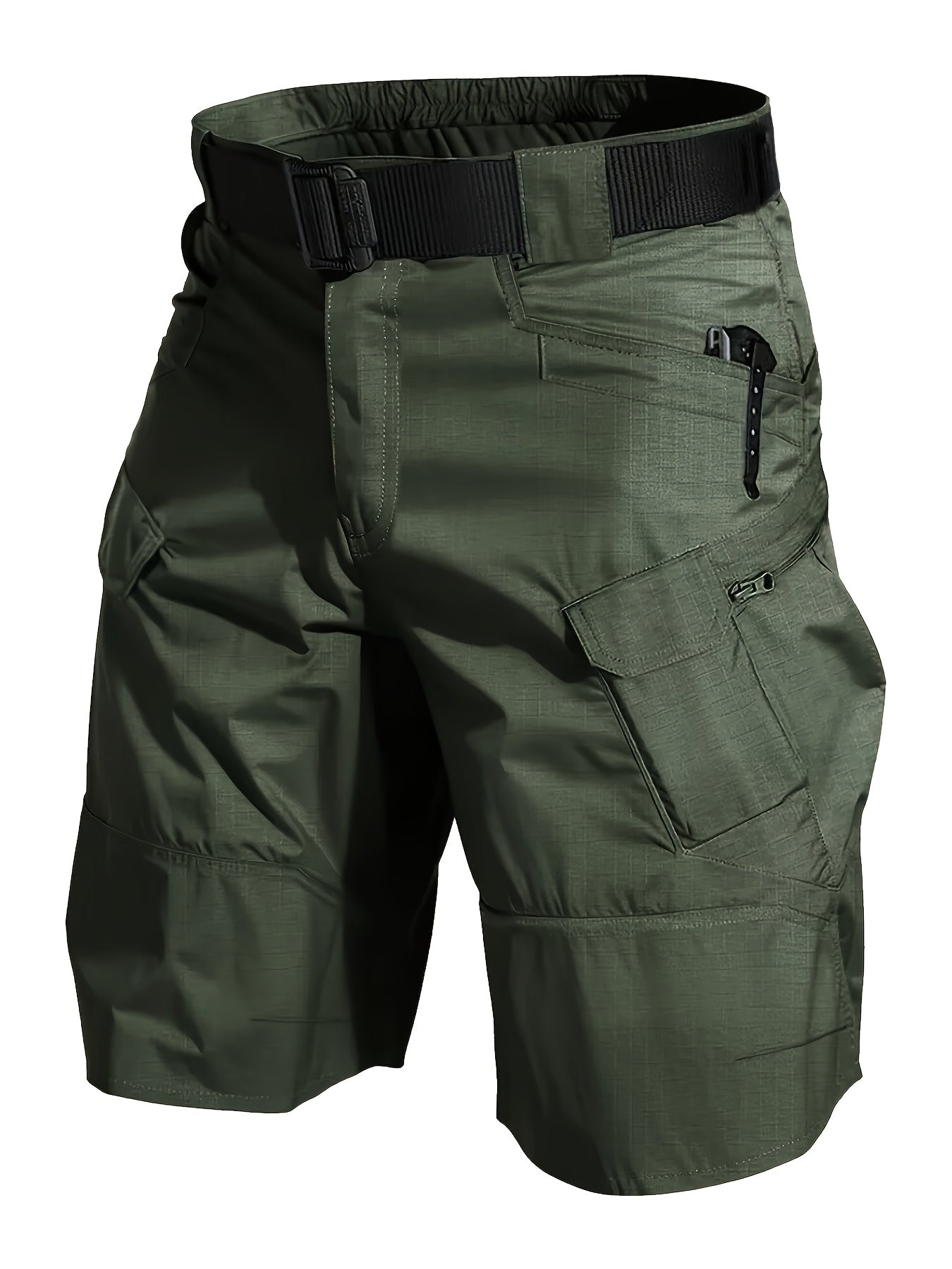 Pantaloncini cargo corti da uomo, stile outdoor versatile, ideali per escursioni e attività all'aperto