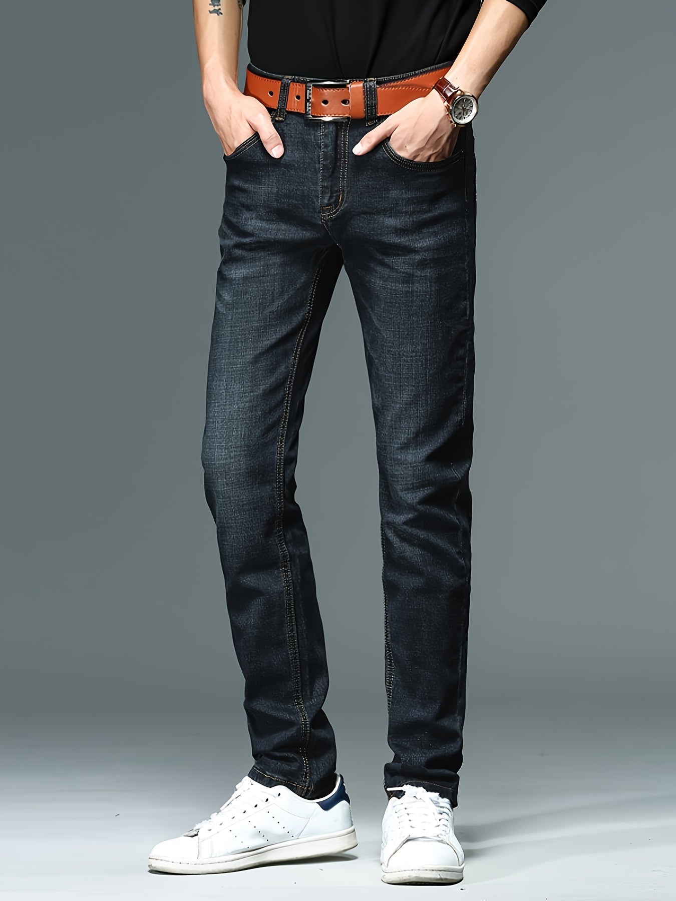 Jeans męskie casual w nowoczesnym stylu na co dzień i weekendy