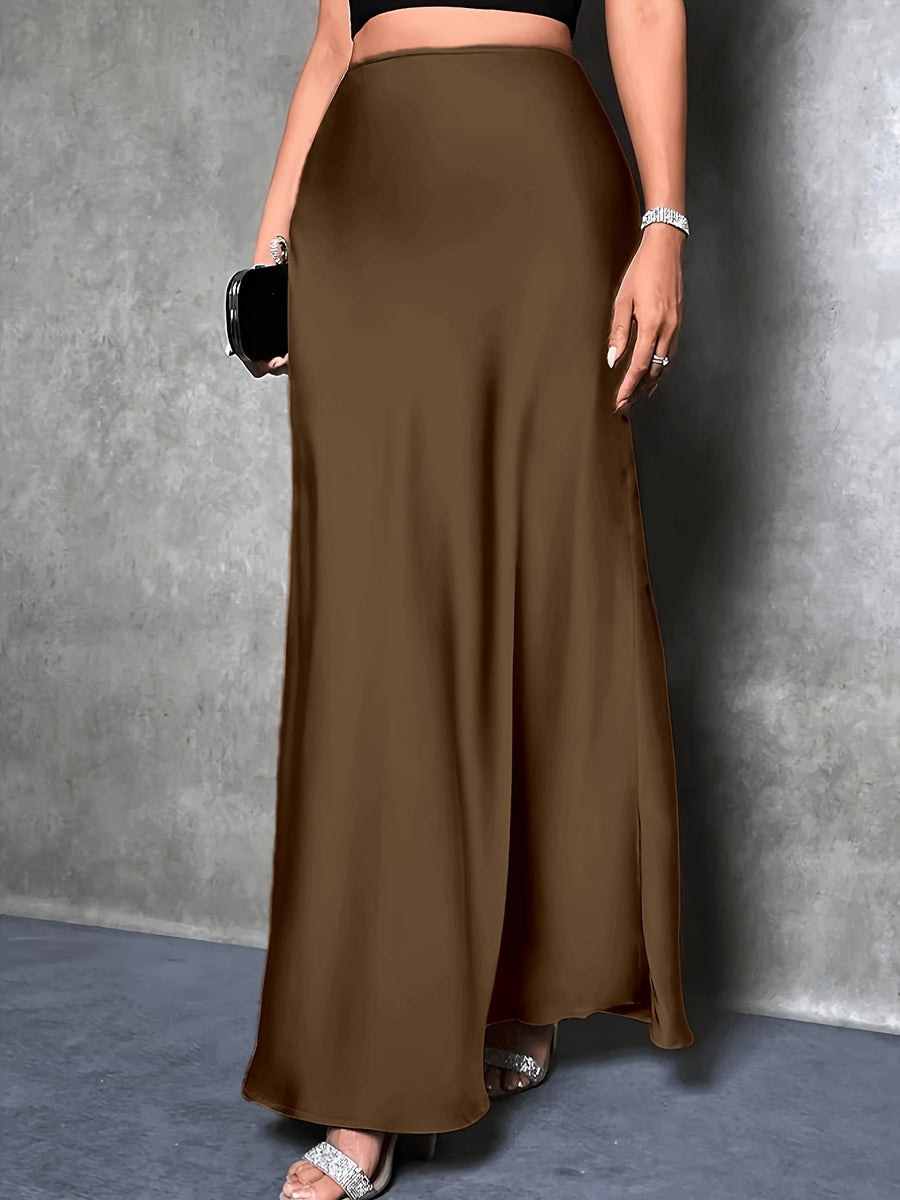 Jupe Longue Élégante Femme Style Soirée et Cocktail