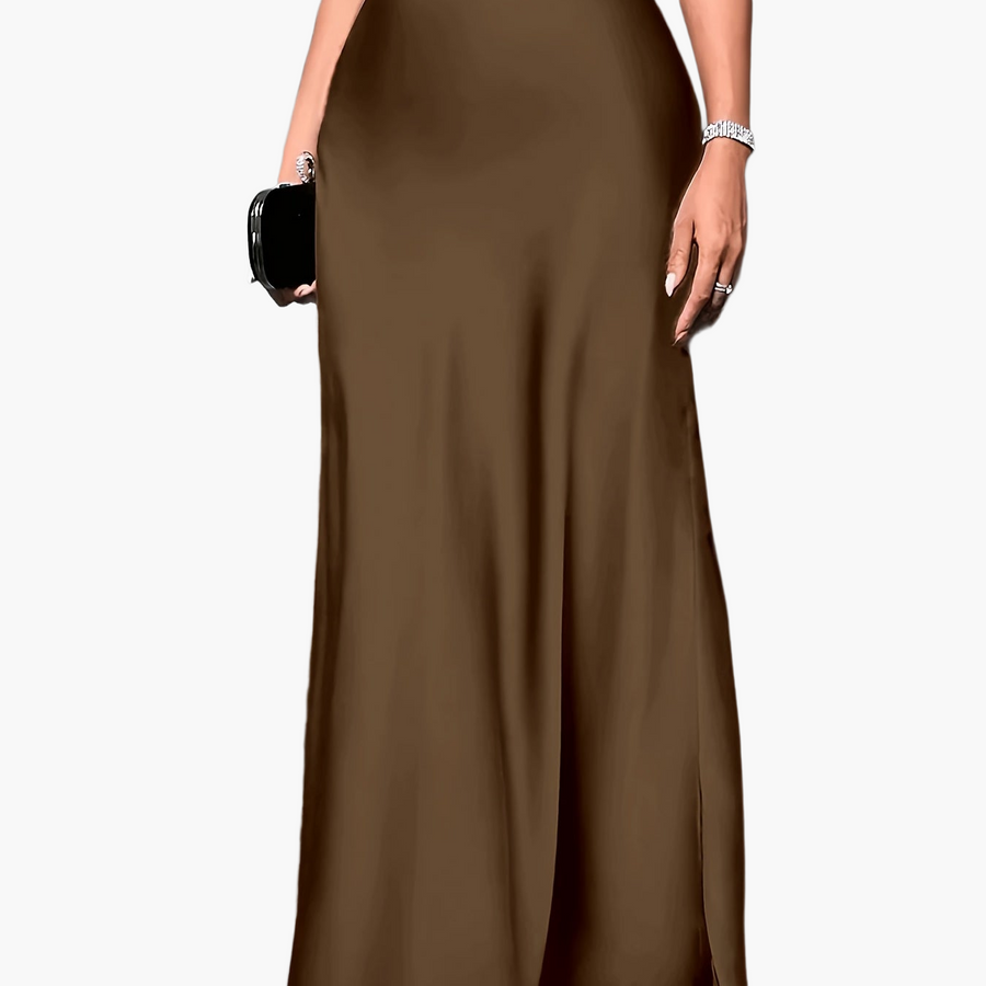 Jupe Longue Élégante Femme Style Soirée et Cocktail