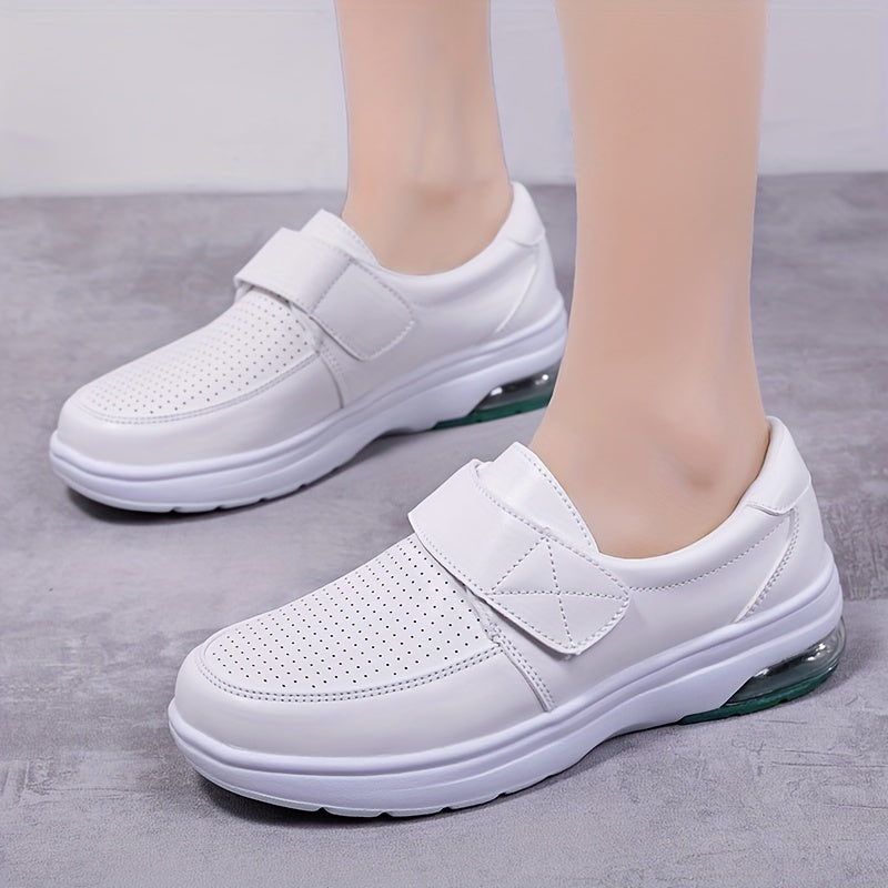 Chaussures de marche homme confort à scratch pour usage professionnel et quotidien