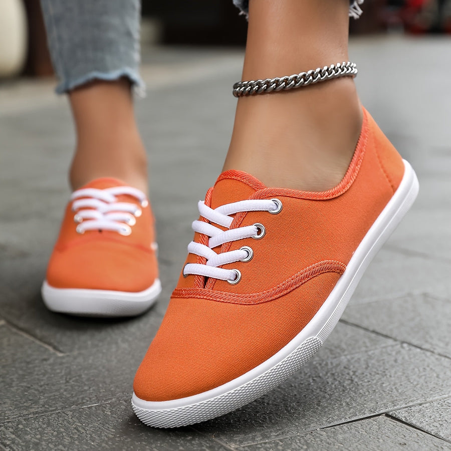 Baskets basses décontractées pour femme – Style urbain polyvalent et confort au quotidien