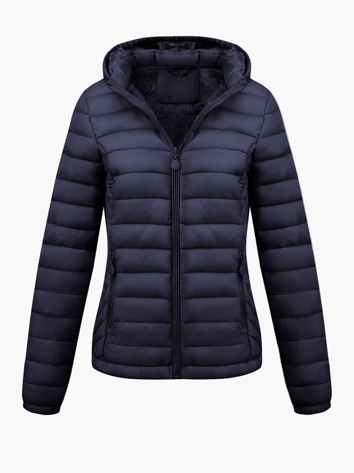 Women's Hooded Down Jacket Versatile Urban Style