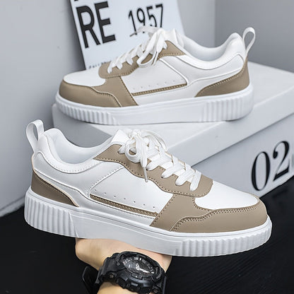 Herresneakers i lavt snit med alsidig urban stil til hverdag