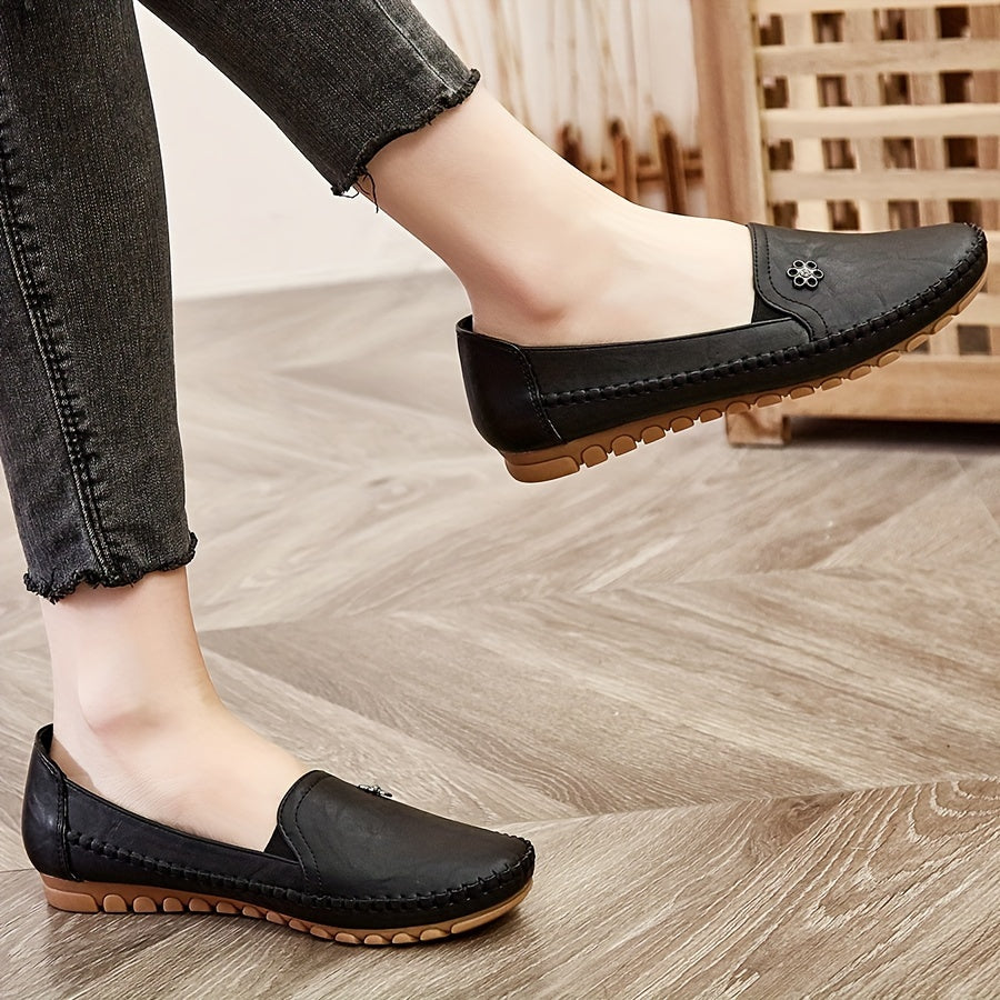 Mocassins décontractés pour femme style penny loafer confort quotidien