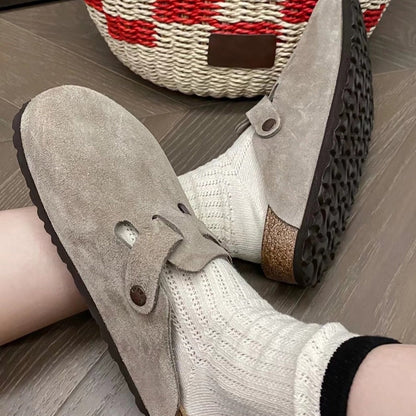 Ruby – Zapatillas cerradas retro francesas