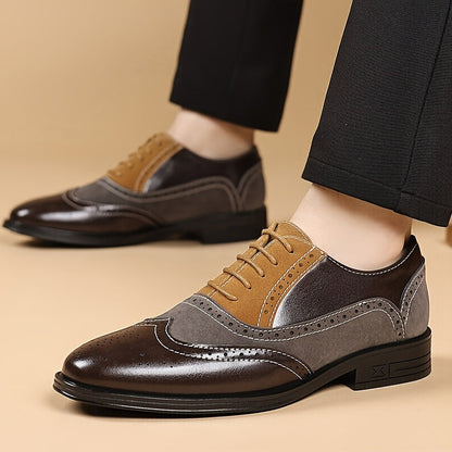 Chaussures habillées homme style brogue élégantes pour affaires et occasions formelles