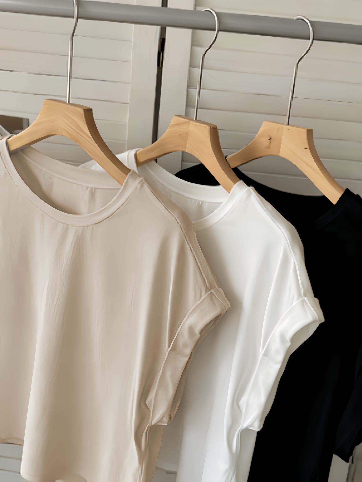 T-shirt basique manches courtes femme style décontracté chic