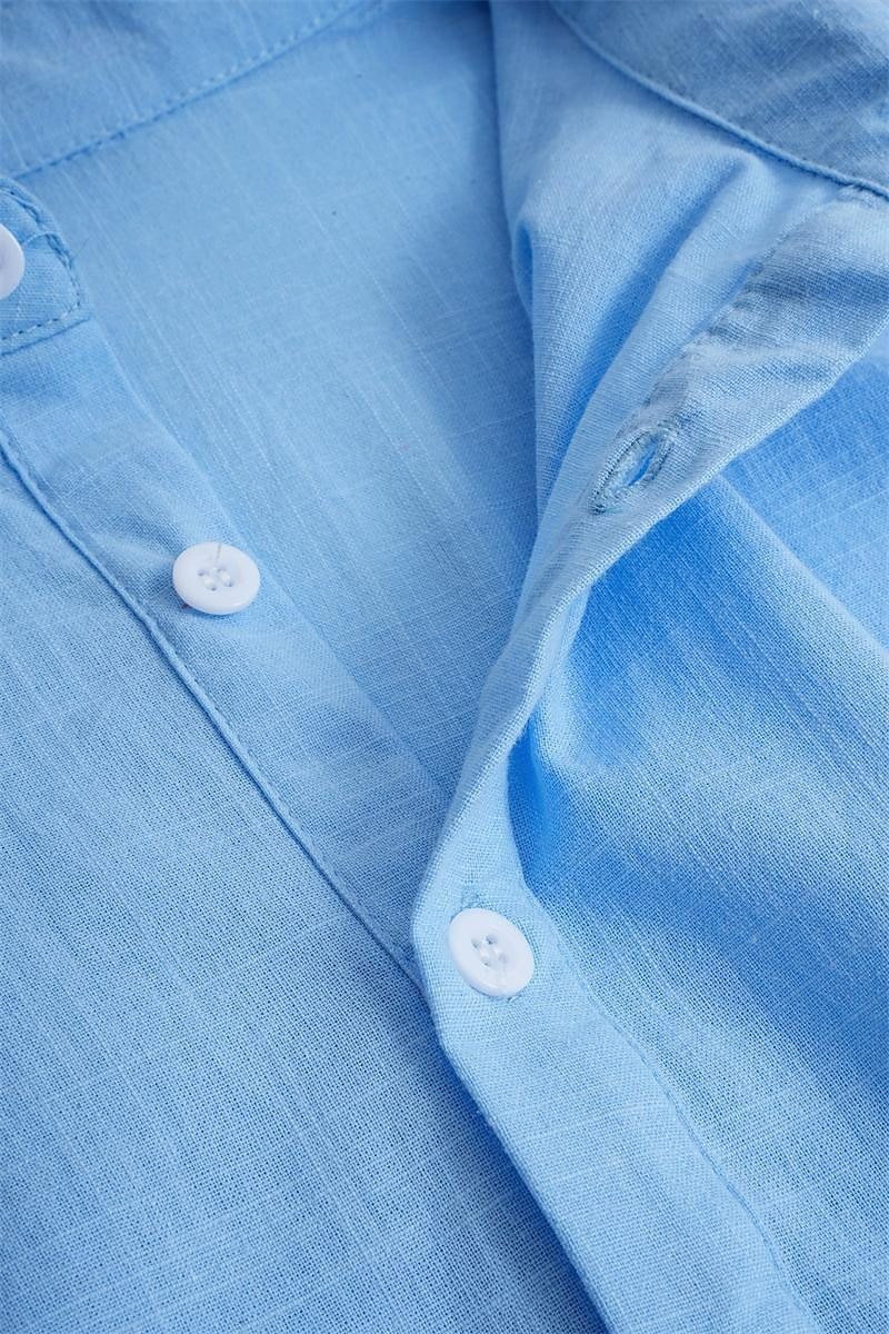 Robbie – Colorful Polo Collar Sweater for Men