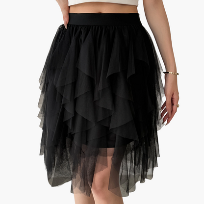 Eleganter Damen-Tutu-Rock im Tänzerinnen-Stil für festliche oder alltägliche Outfits