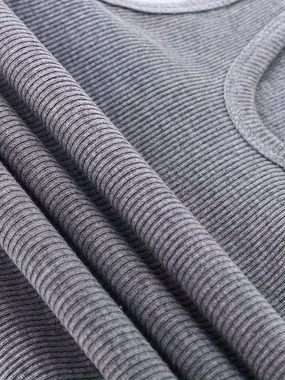 Débardeur homme style sportif coupe ajustée pour fitness et loisirs