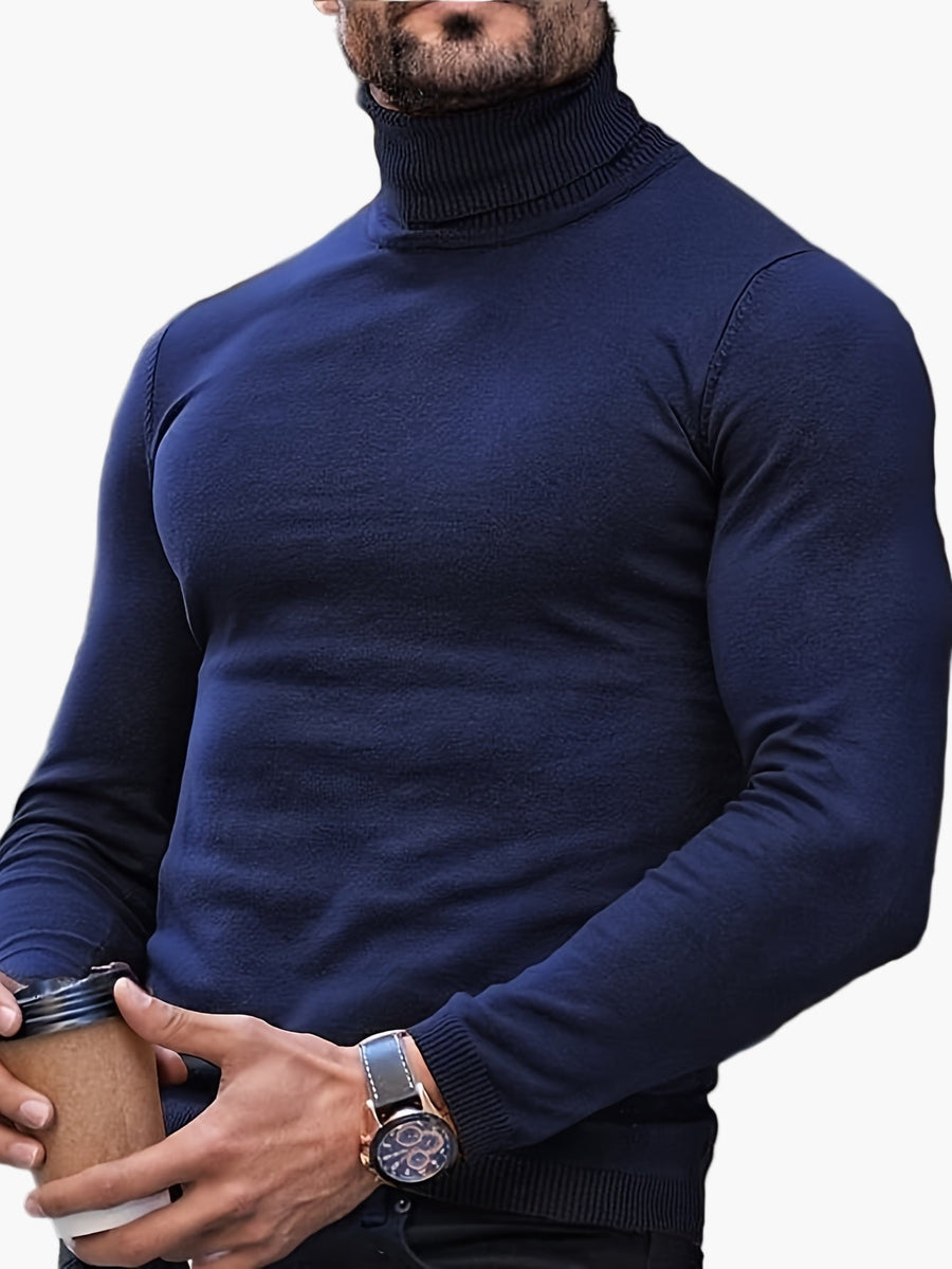 Moderne elegante casual coltrui voor heren voor herfst en winter