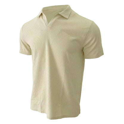 Polo uomo maniche corte stile slim chic casual estate