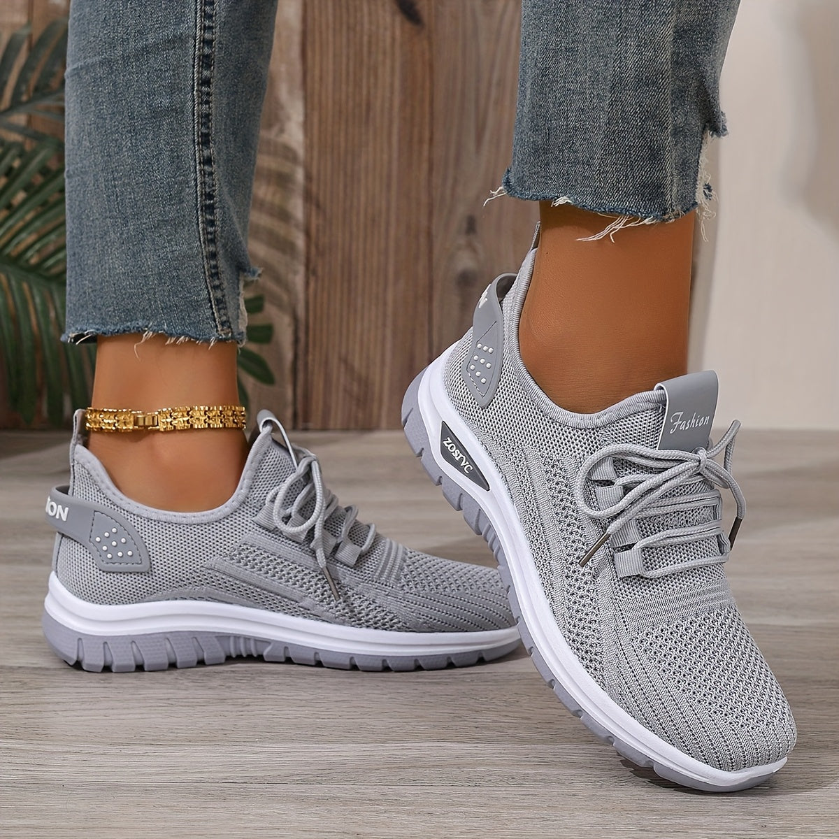 Baskets de sport décontractées pour femme style running polyvalent