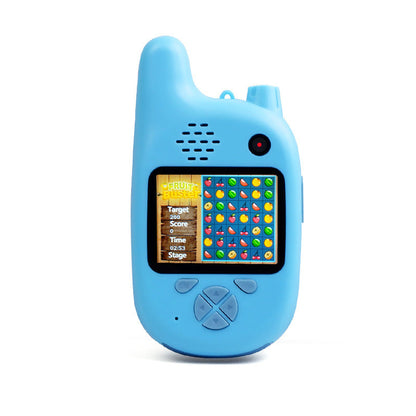 Sjovt digitalt kamera til børn med walkie-talkie funktioner og spil - Unisex