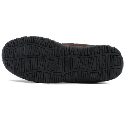Chausson Mocassin Homme Doublé Façon Fourrure Noir Marron Beige
