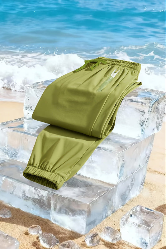 Pantalon Jogger Homme Style Décontracté Été Idéal pour la Plage et les Loisirs