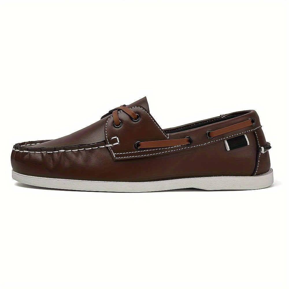 Mocassins bateau homme style décontracté urbain pour loisirs et sorties