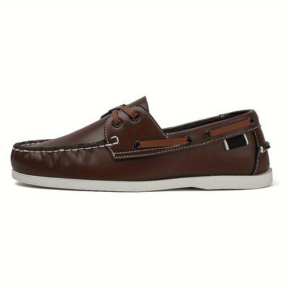 Mocassins bateau homme style décontracté urbain pour loisirs et sorties
