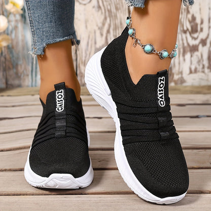 Zapatillas Slip-On Casual para Mujer Estilo Deportivo Urbano
