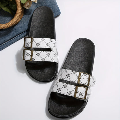 Sandales à double bride pour femme style urbain confort quotidien
