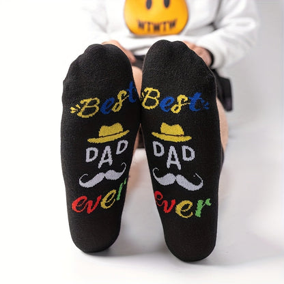 Calze fantasia uomo « Best Dad Ever » regalo originale festa del papà